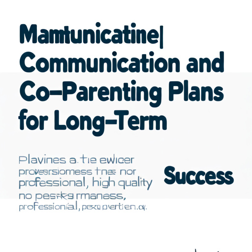 Mastering Communication and Co‑Parenting Plans for Long‑Term Success