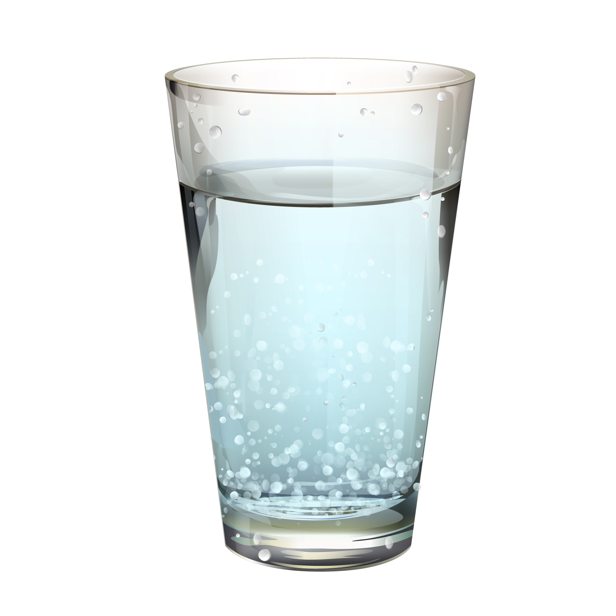 A glass of sparkling water highlighting hydration's role in enhancing neural connections for better brain health.