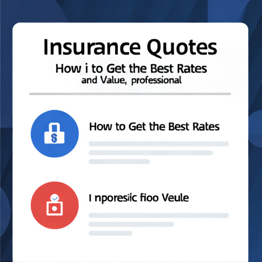 Comparing Insurance Quotes: How to Get the Best Rates and Value