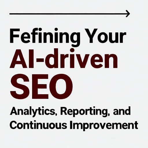 Measuring and Refining Your AI-Driven SEO: Analytics, Reporting,
