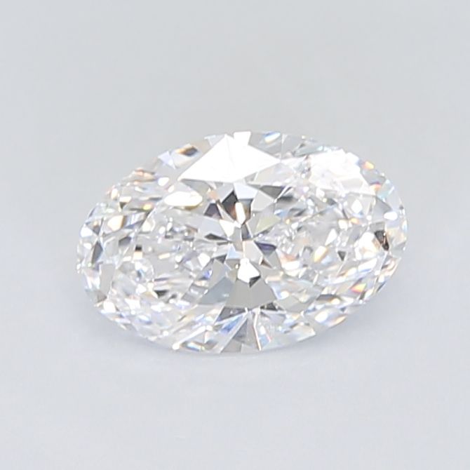 Oval Modified Brilliant diamond, showcasing faceted clarity and sparkle, demonstrating a cut that avoids the 