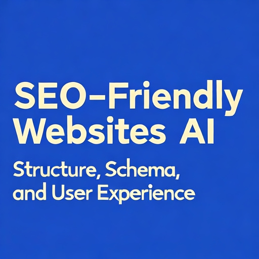 Designing SEO-Friendly Websites with AI: Structure, Schema, and User Experience