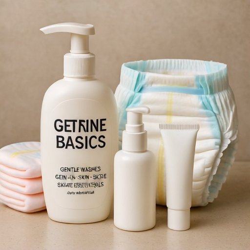 Bathing & Skincare Basics: Gentle Washes, Diapers, and Skin‑Care Essentials